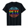 Pete Buttigieg President 2020 Campaign T-Shirt LGBT Rainbow