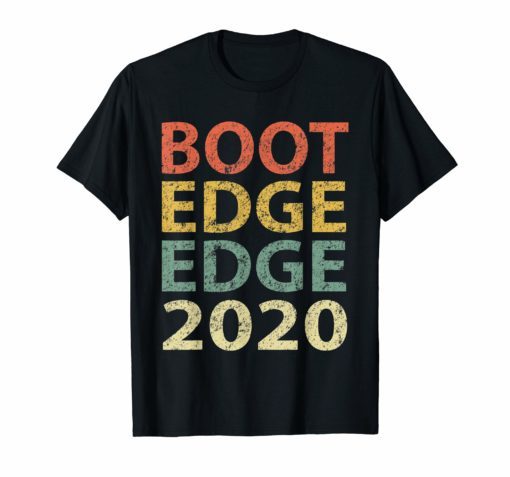 Pete Buttigieg Shirt Boot Edge Edge 2020 Tshirt Retro Colors