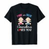 Pink Or Blue Grandma Loves You-Gender Reveal Shirt