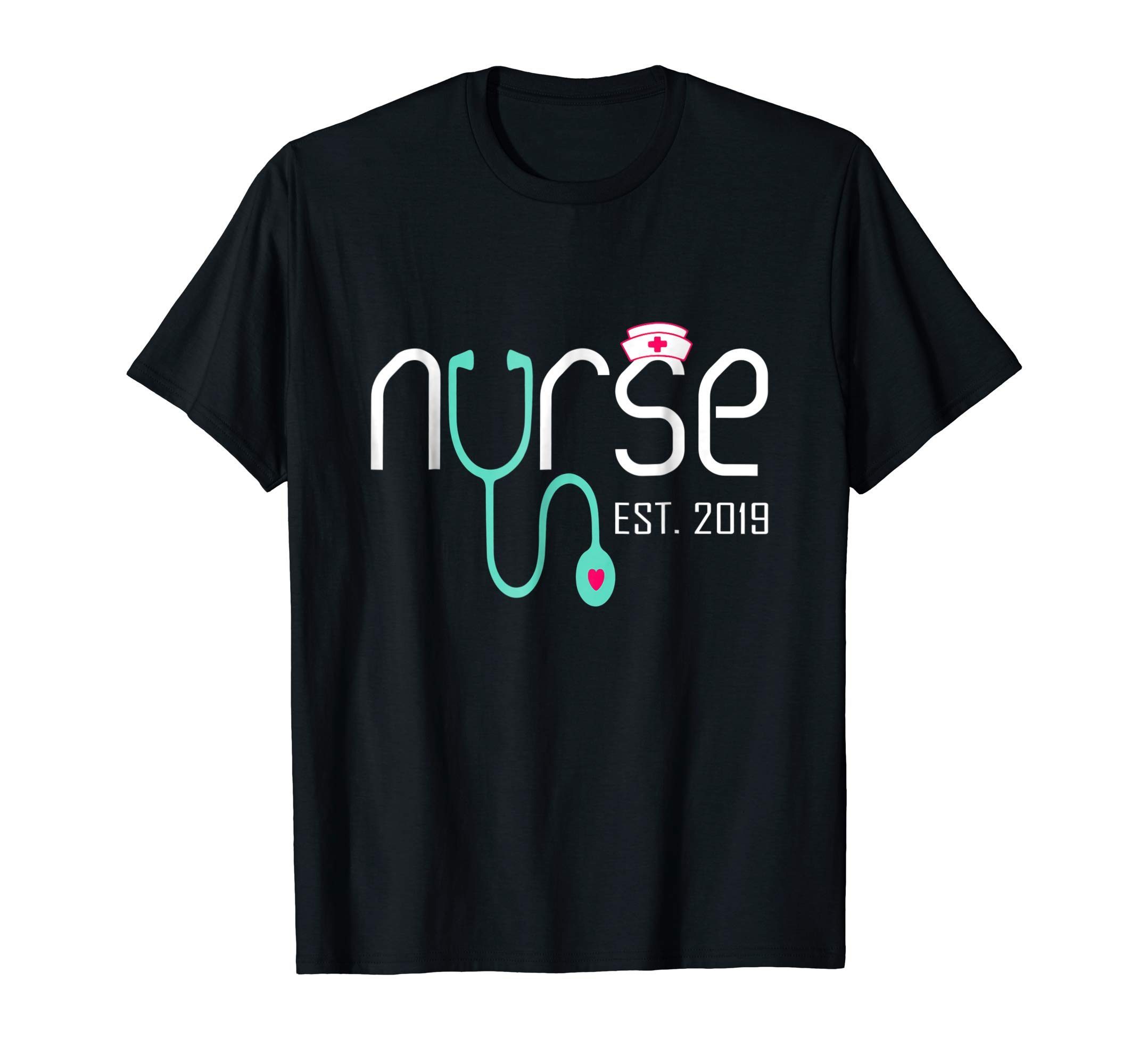 Proud Cute New Nurse Est 2019 Girlfriend Boyfriend Tshirt - ShirtsMango ...