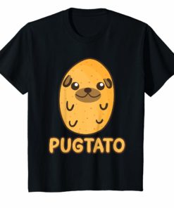 Pugtato Shirt Cool Awesome Pug Dog Breed T-shirt Gift