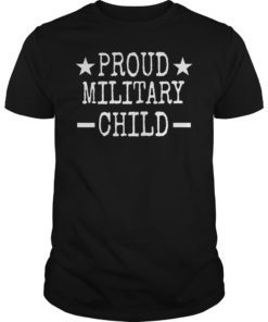 Purple Proud Military Child Shirt