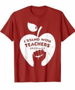 Red For Ed Arizona Educators United Teachers Strike Shirt