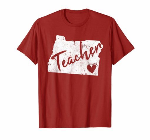 Red For Ed Oregon Teacher T Shirts RedForEd Tee Shirt.