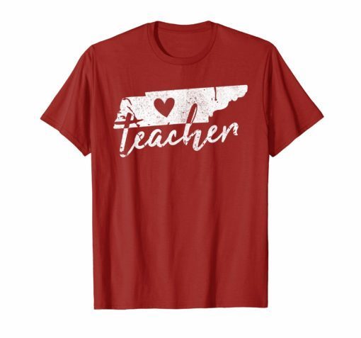 Red For Ed Tennessee Teacher T Shirts