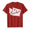 Red For Ed Washington Teacher T Shirts