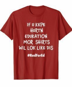 Red for ed Indiana Shirt redfored tshirt for Women Men