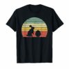 Retro Easter Bunny Rabbit Egg Vintage T Shirt Birthday Gift