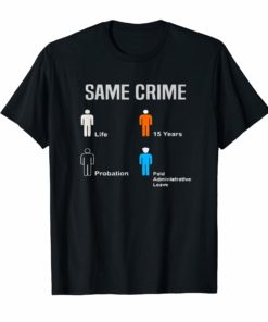 Same Crime Different Time Funny Tee Shirt