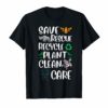 Save Bees Rescue Animals Recycle Plastic T-Shirt Earth Day