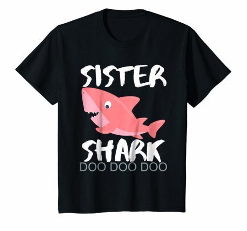 Sister Shark Shirt Gift Exchange Idea Christmas Gift Women