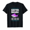 Sister Shark T-Shirt Doo Doo Mommy Daddy Brother Baby Tshirt