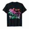 Skip a Straw Save a Turtle T-Shirt Funny Sea Turtle Gift Tee