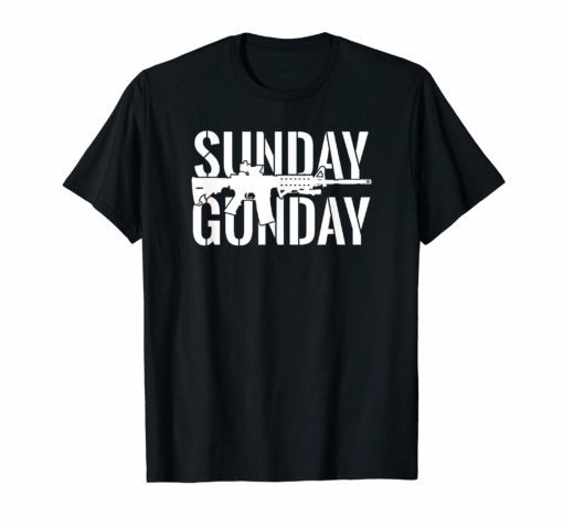 Sunday Gunday 2nd Amendment Right To Bear Arms TShirt