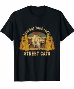 Support Your Local Street Cats Unisex T-Shirt