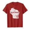 Teacher Red For Ed T-Shirt Wisconsin Public Education