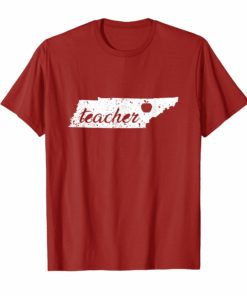 Tennessee Teacher Protest Red For Ed T-Shirt