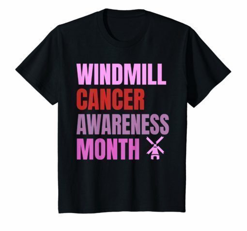 Trump Windmill Cancer Awareness Month Classic T-Shirt