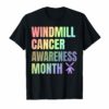 Trump Windmill Cancer Awareness Month T-Shirt