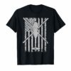 UH-60 Black Hawk Military Helicopter Patriotic Flag T-Shirt