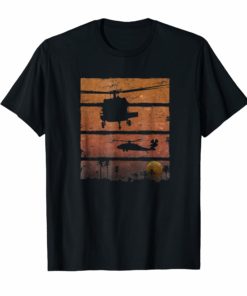 UH-60 Blackhawk Medevac Helicopter T-shirt