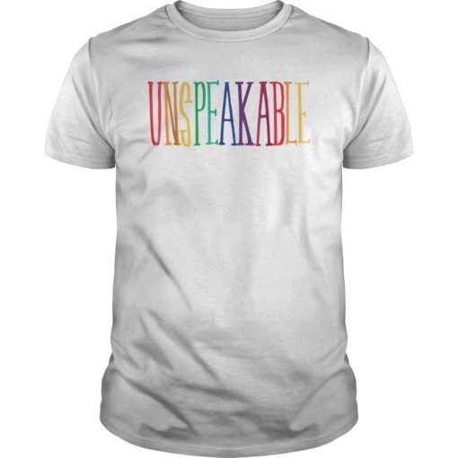 unspeakable shirt youth