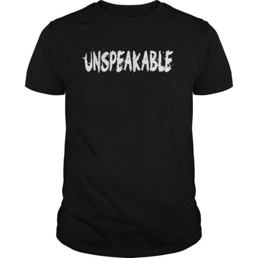 unspeakable halloween shirt