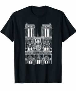 Vintage Cathedral of Notre-Dame Paris Gift Shirt