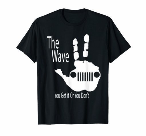 Vintage Jeeps Wave T-Shirt Retro