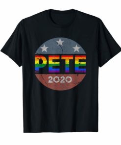 Vintage Mayor Pete Buttigieg For President 2020 LGBT T-shirt