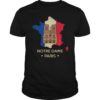 Vintage Paris France City Notre Dame Cathedral Gift T-Shirt