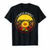 Vintage Sunflower I Hate People T-Shirt