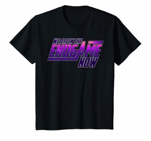 We Are In The Endgame Now - Superhero Themed T-Shirt