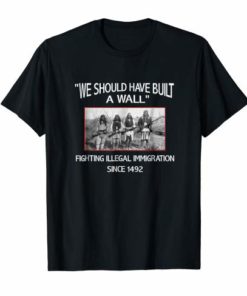 We Should Have Built a Wall. Native American T-shirt