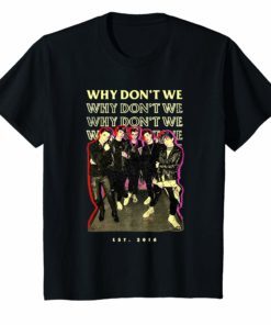 Why We Don't Vintage Rockers Music Band Fans TShirt