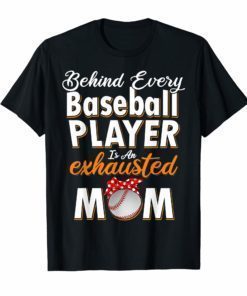 Womens Baseball Mom T Shirt Mother's Day Gifts For Mom