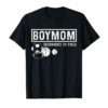 Womens Boy Mom Surrounded By Balls T-Shirt For Women