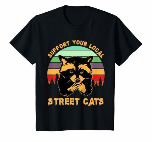support your local street cats vintage tshirt