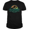 Fatherhood like a walk in the park vintage retro sunset tee Shirts