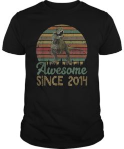 5th Birthday Gift Shirt Dinosaur 5 Year Old Tshirt