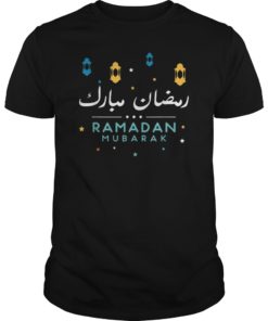 Arabic Ramadan Mubarak Decoration Graphic T-shirt Gift