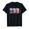 Beer American Flag T shirt 4th of July Men Women Merica USA