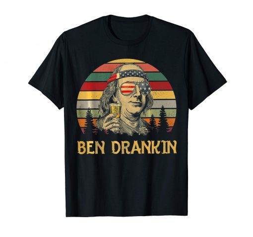 Ben Drankin 4th of July Vintage T-Shirt