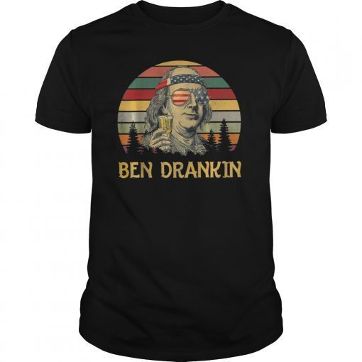 Ben Drankin 4th of July Vintage T-Shirts