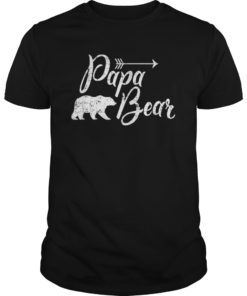 Big Papa Bear Dad T Shirt T-Shirt