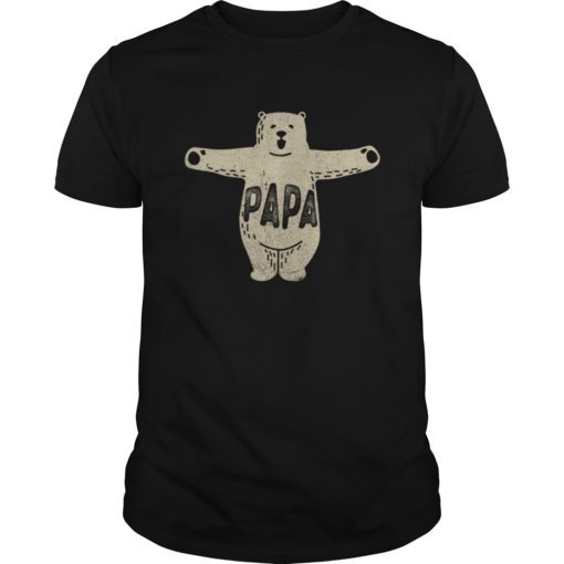 Big Papa Bear Hug Tee Shirt