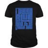 Bleed Blue Playoffs 2019 Gloria Ous STL Hockey Fanatic Notes T-Shirt