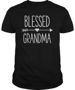Blessed Grandma T shirt Grandmother Mother Moms Women Gifts