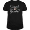 Blessed Grandma TShirt with floral heart Mother's Day GiftBlessed Grandma TShirt with floral heart Mother's Day Gift