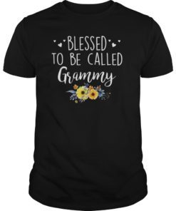 Blessed to be called Grammy T Shirt Gift For Mother's Day Gi
